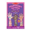 Melissa&Doug Dětské metalické tetování